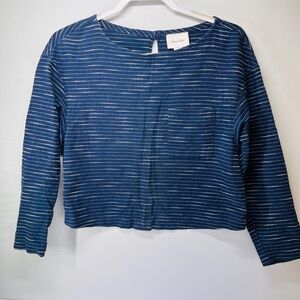 Steven Alan Navy‎ and White Striped Top